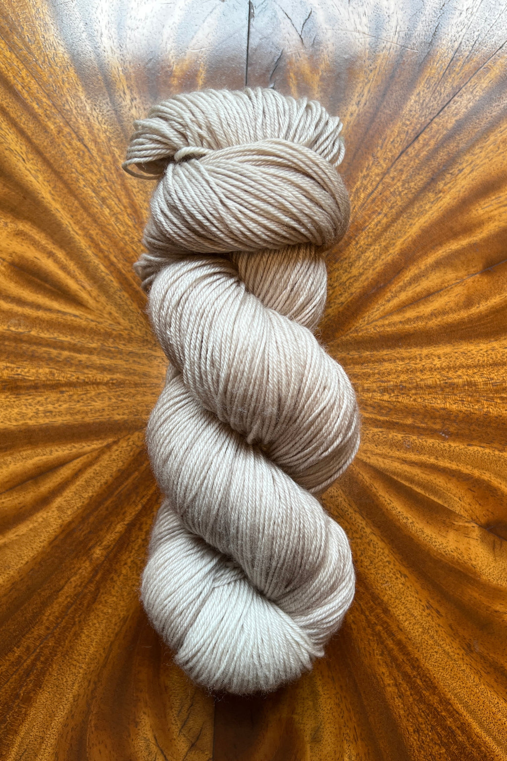 Driftwood 100g Merino yarn hand dyed in Minneapolis to coordinate with the Masterpiece collection.