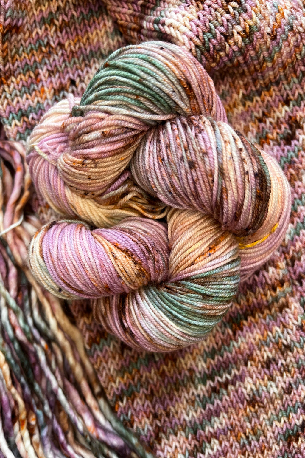 Degas Pink Dancer- Hand Dyed Yarn