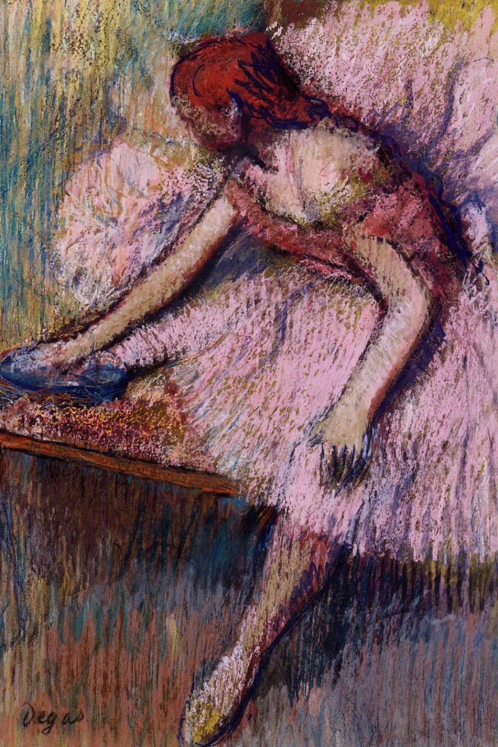 Degas Pink Dancer- Hand Dyed Yarn