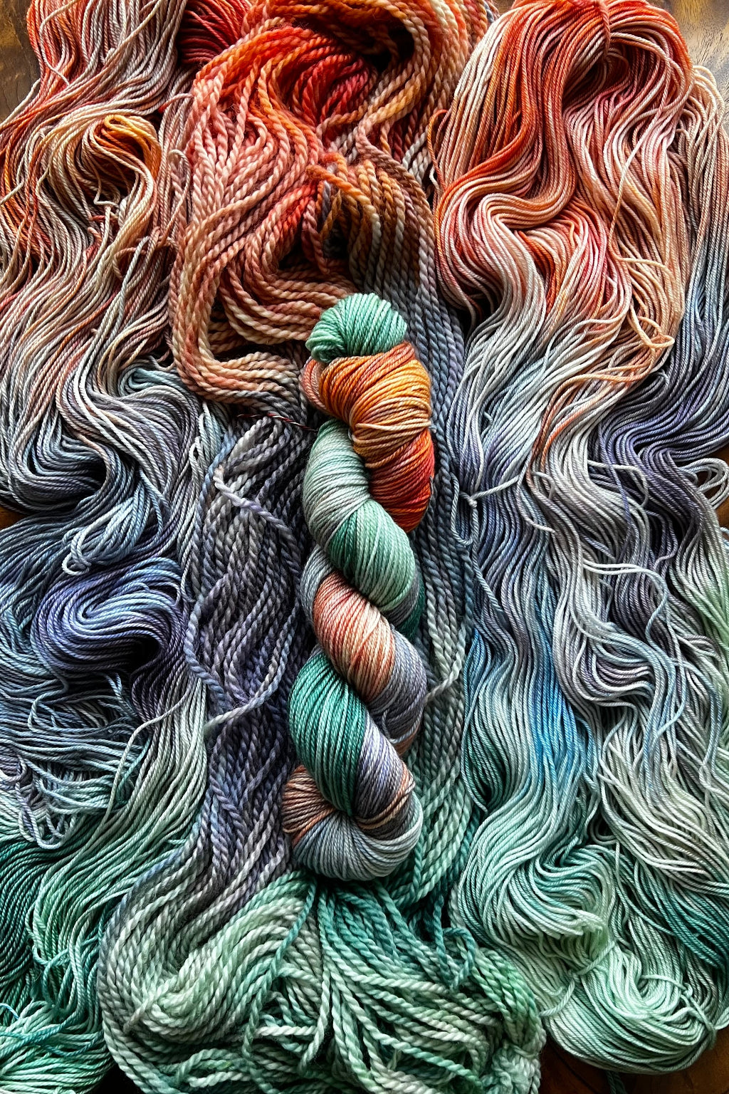 Monet Sunrise — Hand Dyed Yarn