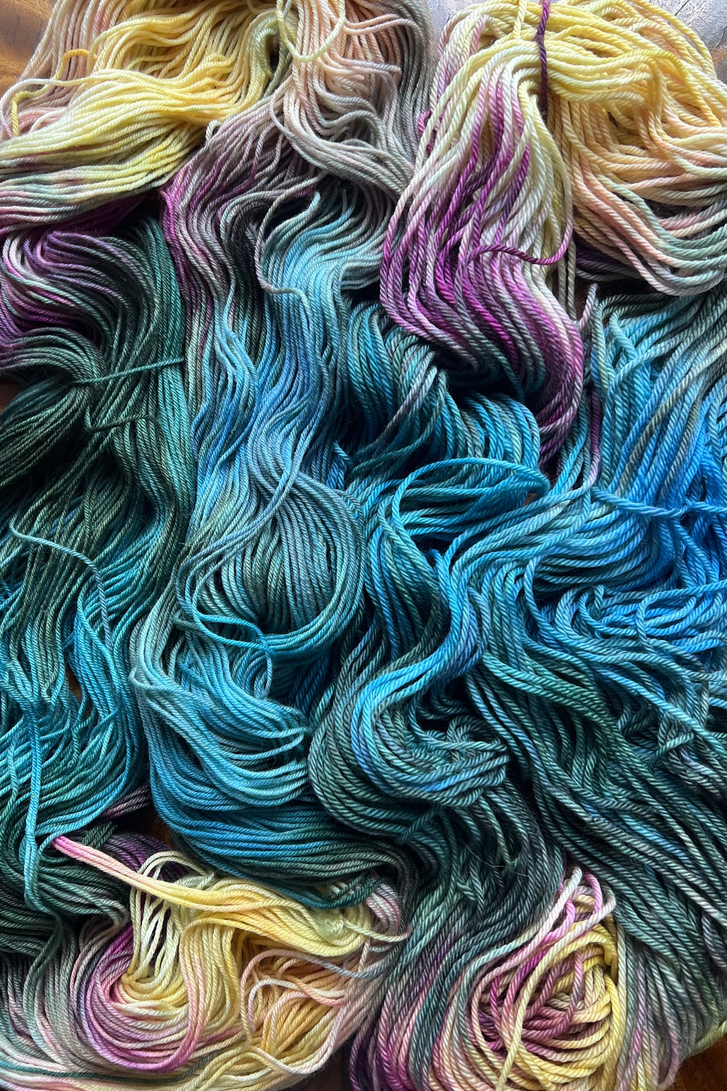 Monet Lily Pad (Water Lilies 1897–1899) — Hand Dyed Yarn