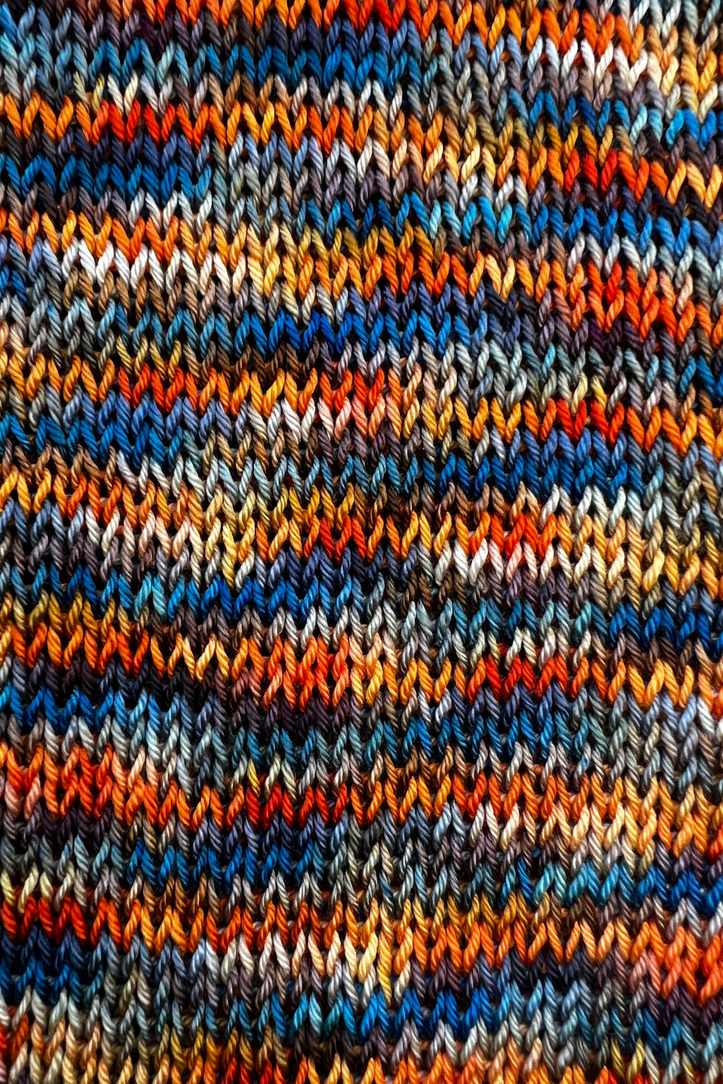 Munch The Scream — Hand Dyed Yarn